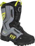 Fly Racing Marker Boa Boot Black/grey/hi-<wbr/>vis Size 7 Snow