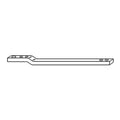 Wn-r130638-pex Drawbar, Rear, Curved Fits John Deere 8100 8100t 8110