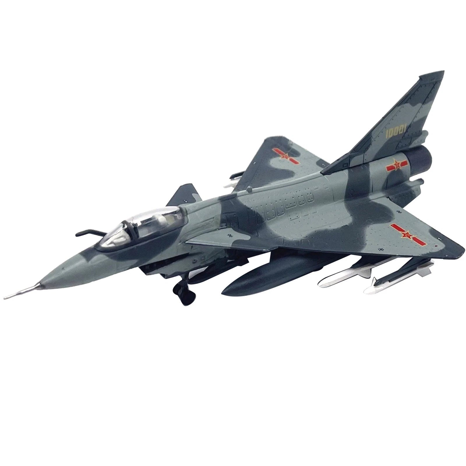 1/144 Diecast Alloy Chinese J-10 Vigorous Dragon Fighter Simulation