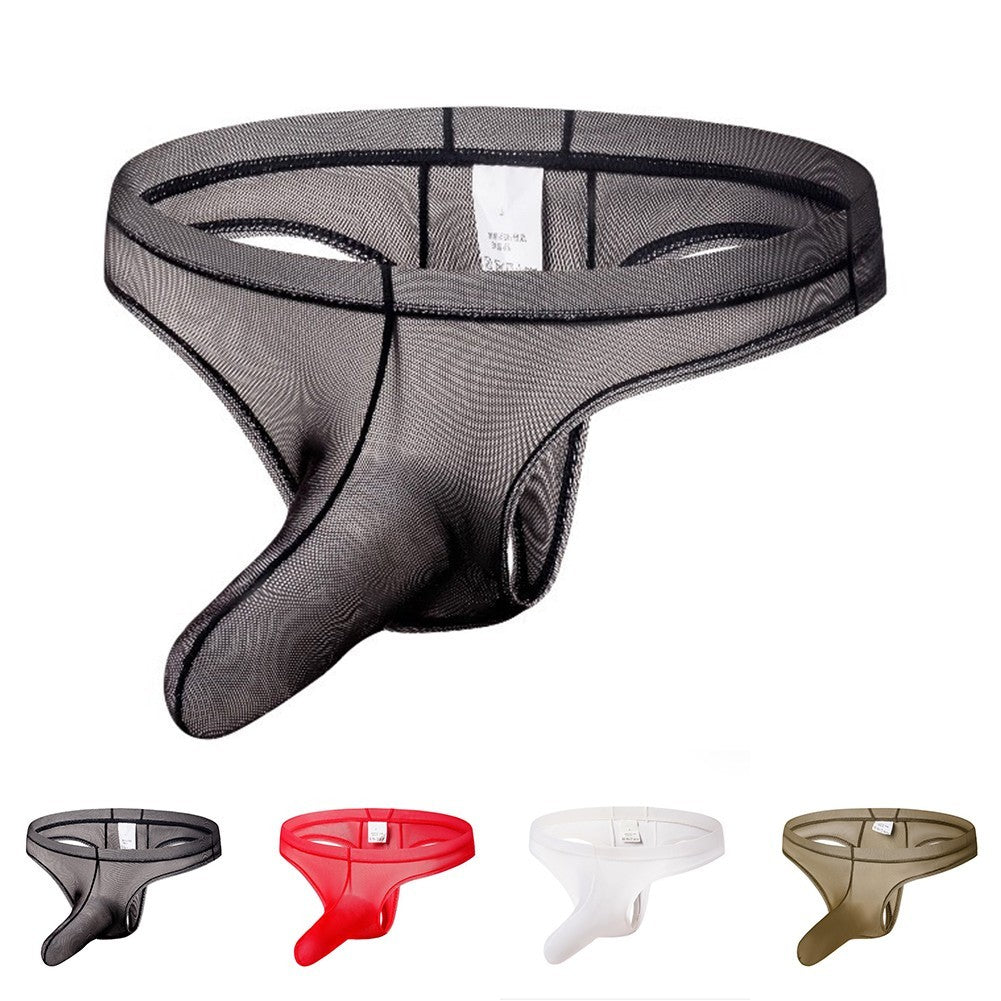 Solid Men's Brief Thongs Classic Design