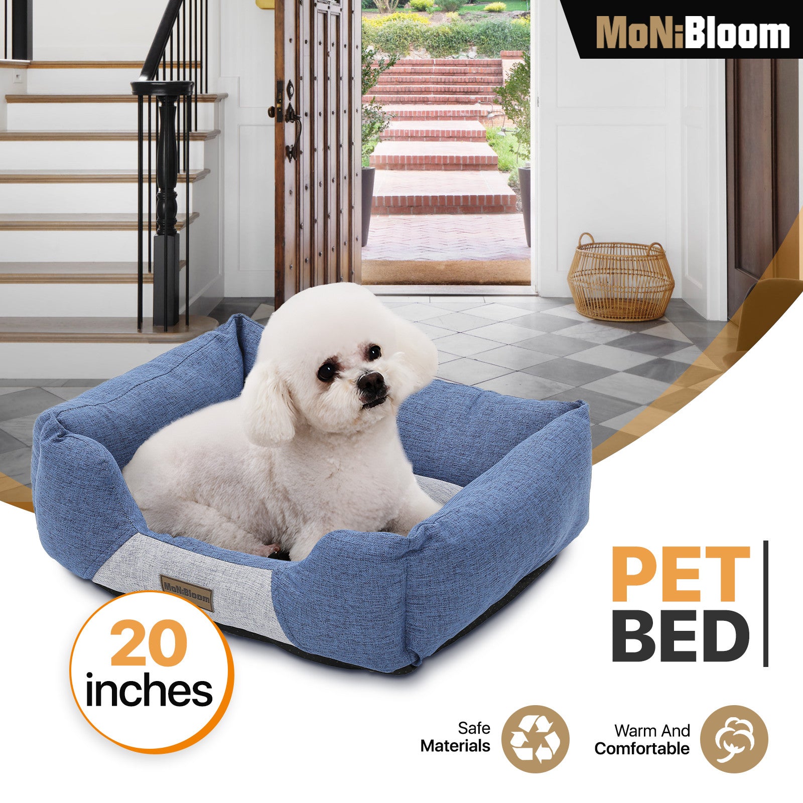 Winter Plush Pet Bed for Cats and Dogs