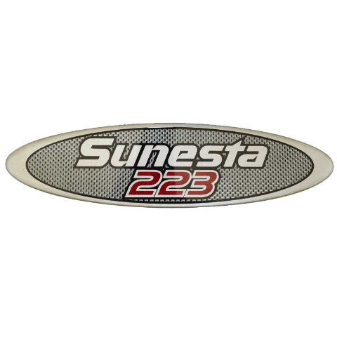 Chaparral Boat Raised Decal U17536-01 | 223 Sunesta Silver VinylOpens 