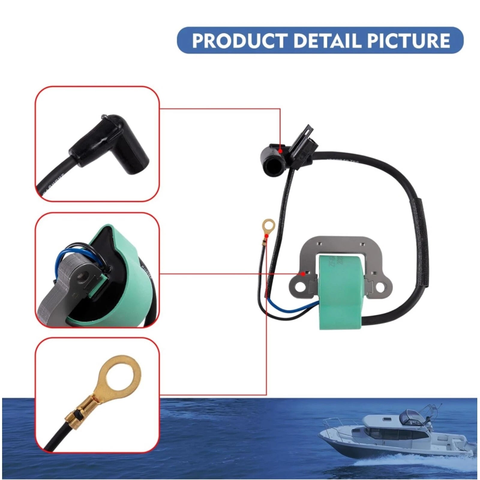 Ignition Coil – Johnson Evinrude 9.9/15/40HP