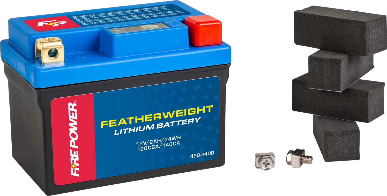 Fire Power Featherweight Lithium Battery 120 Cca Fits Yamaha Yw50fx &