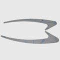 Boat Accent Panels 39 3/4 x 9 1/2 Inch Mirror Stainless