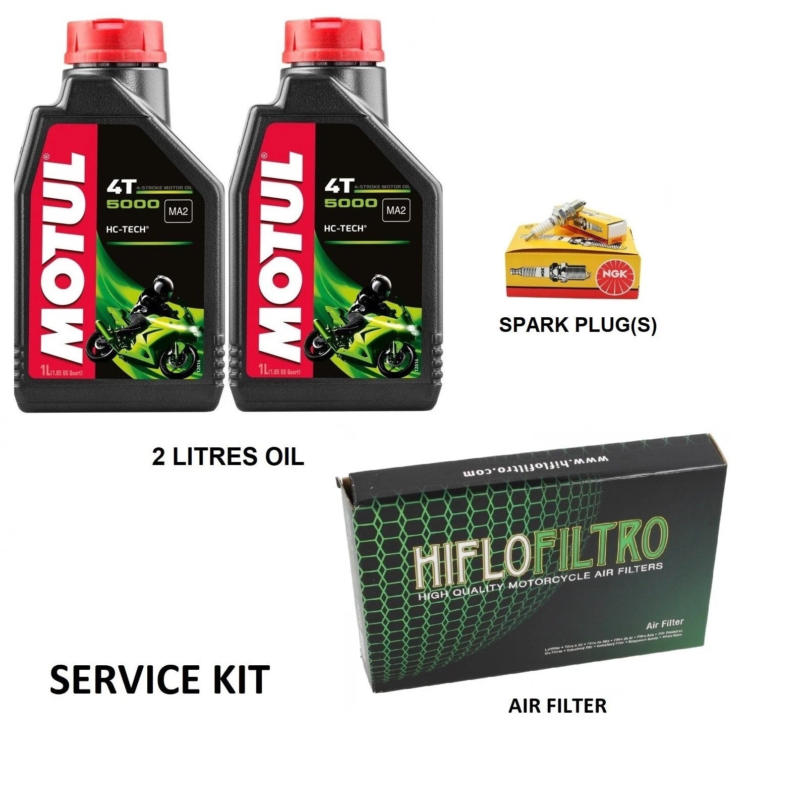 Service Kit For Vespa Gts 125 Ie Super Abs 2014-2016