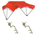 48" Complete Canopy W/ Fender Mounting Brackets Fits Universal