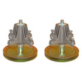 (2) 46" Cut Spindle Assemblies W/ Pulleys Fits Cub Cadet: Ltx1045