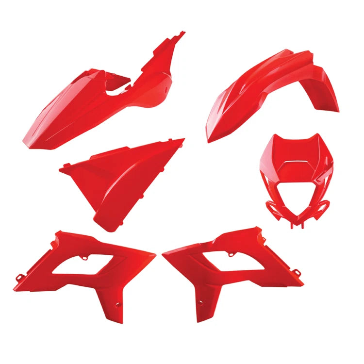 Polisport Plastic Kit Beta Rr 125-480 2t+4t 2018-2019, 2022 Red