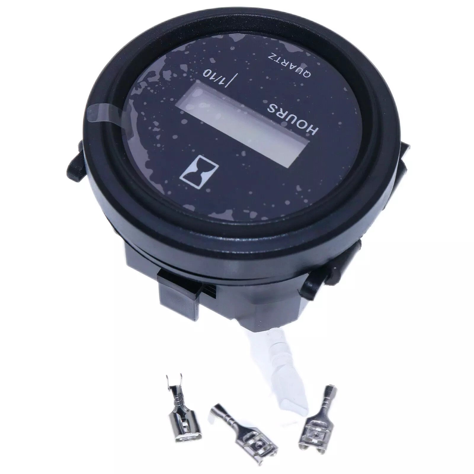 Waterproof 2" Round Gauge Durable Hour Meter 12V | Hook & Hull Co