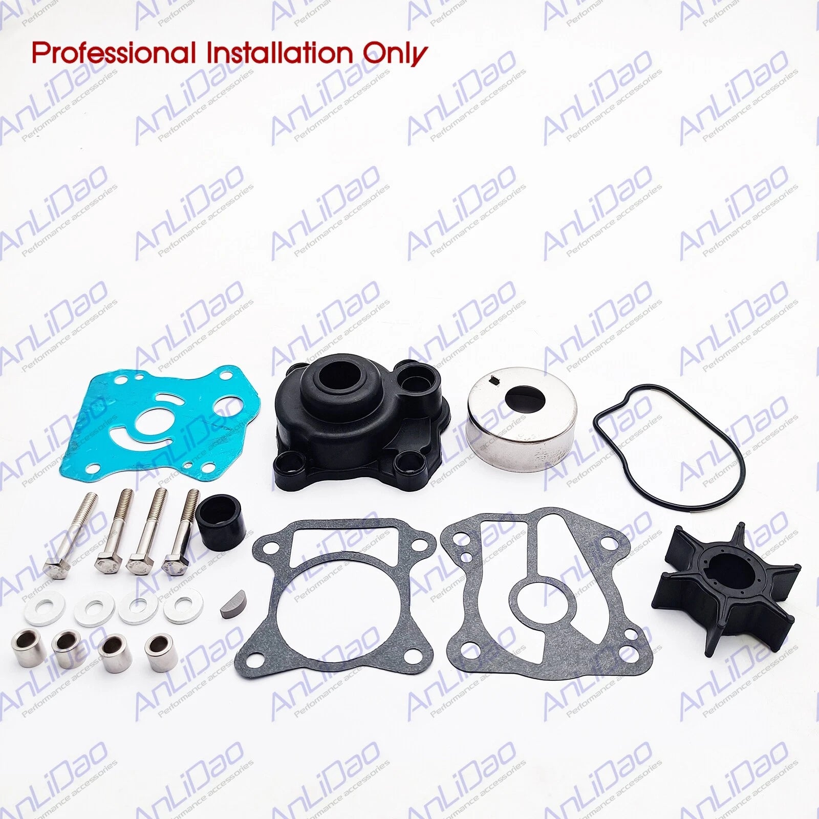 Fit Honda Complete Bf25 Bf30 Water Pump Rebuild Kit 06193-zv7-010