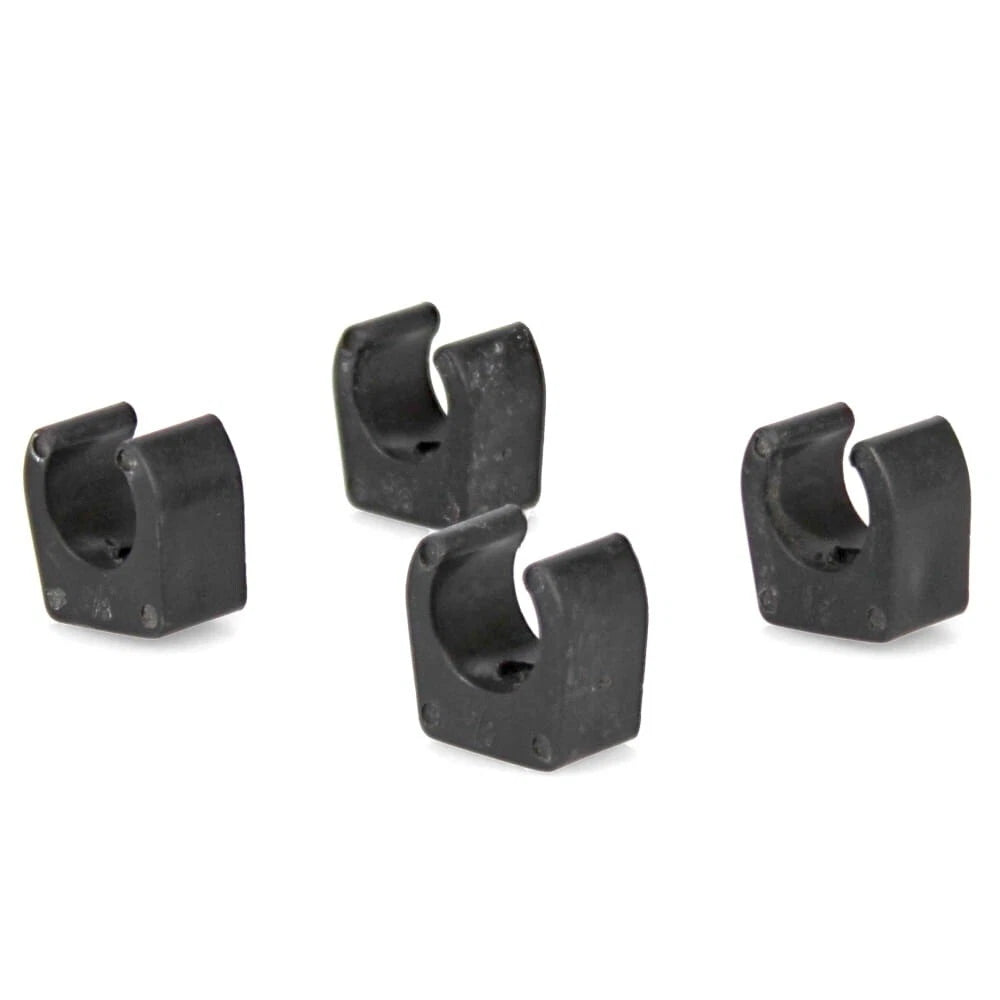 Parker Boat Storage Clips 115604 | 1/2 Inch Black (Set Of 4)
