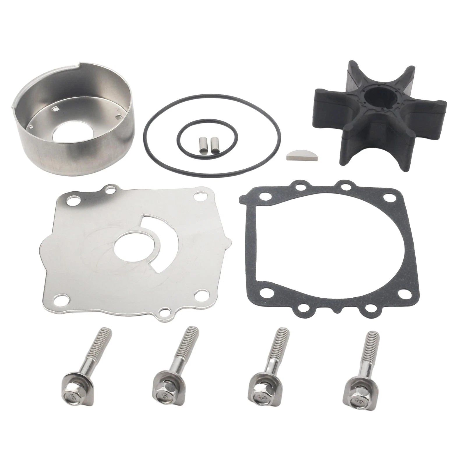 Water Pump Repair Kit For Yamaha 4 Str 75 90 115 Hp Outboard