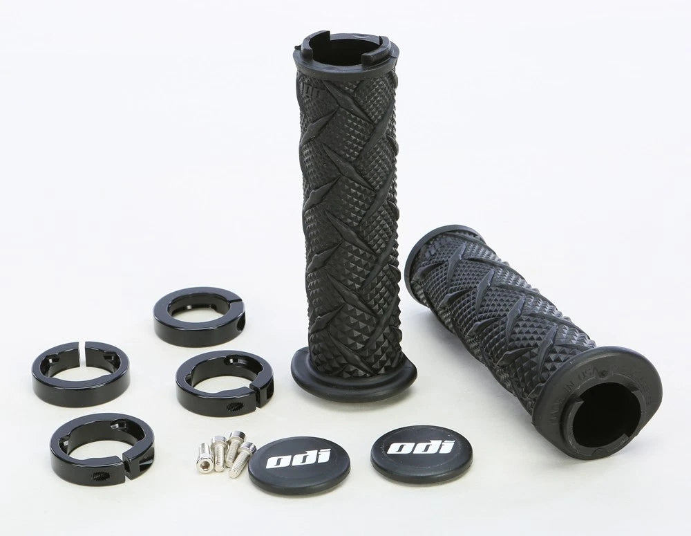 Odi Atv X Treme Lockon Grip Black/black For Atv/utv Handlebars