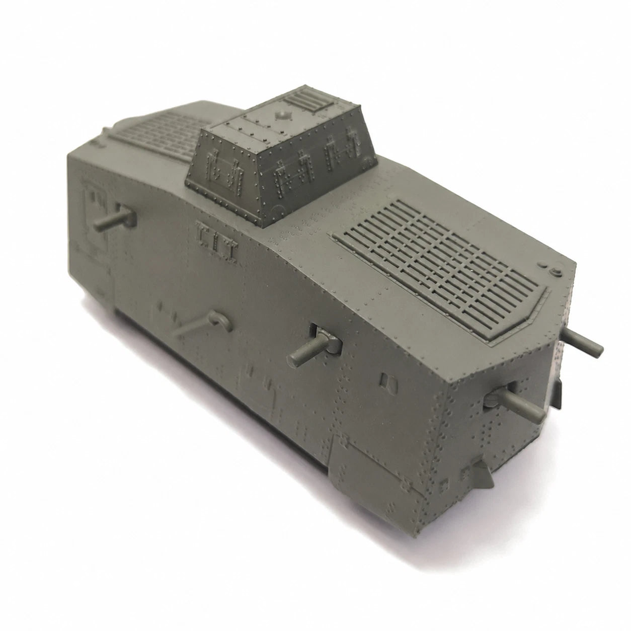 1：100 German Wwi A7v Tank Model Simulation Military Vehicles Truck