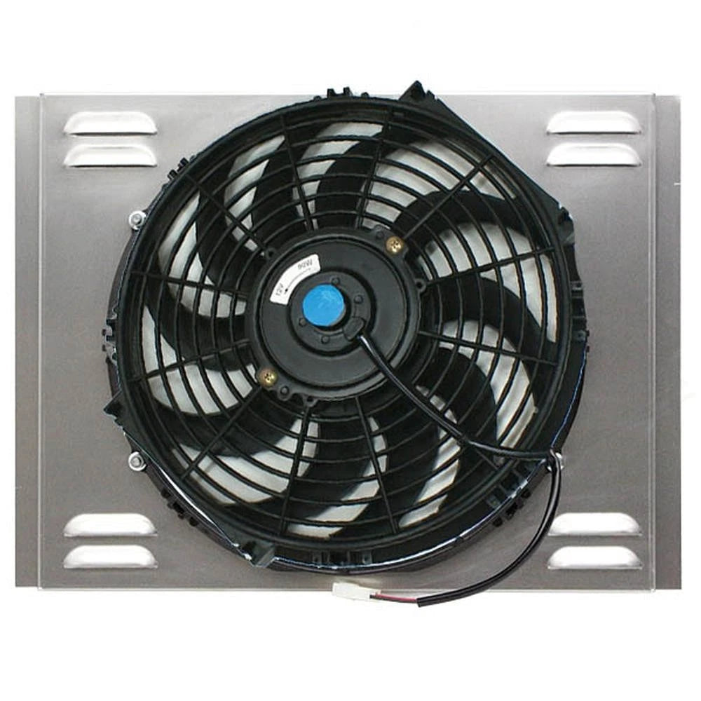 Z40115 Single 14" High Cfm Electric Fan & Shroud - 15 5/8 X 19 1/2 X