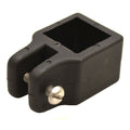 SeaArk Boat Square Bimini Bracket 1 x 1 Inch Black Plastic by SeaArk