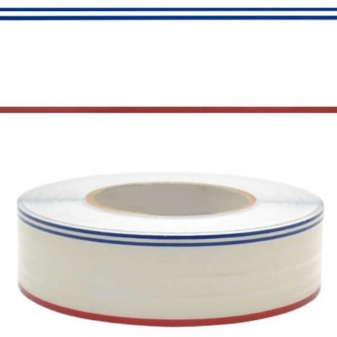 Sharpline Boat Pinstripe Blue Clear Red 1 5/8 Inch x 150 FT by Sharpline