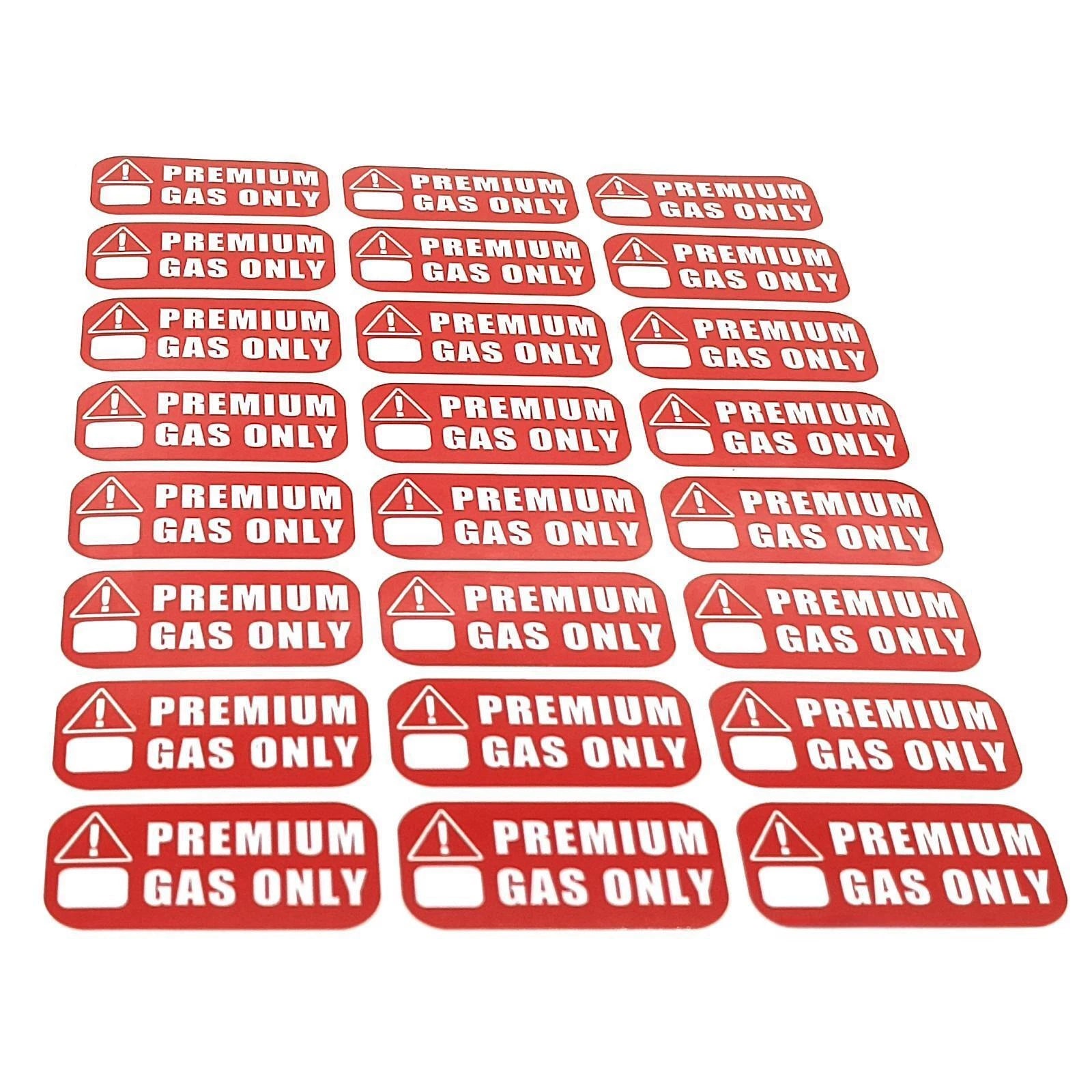 Premium Gas Only Sticker – Vinyl Decal