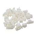 Parts Brackets Fixing Clip Planking White For Mercedes Sacco 190 W201