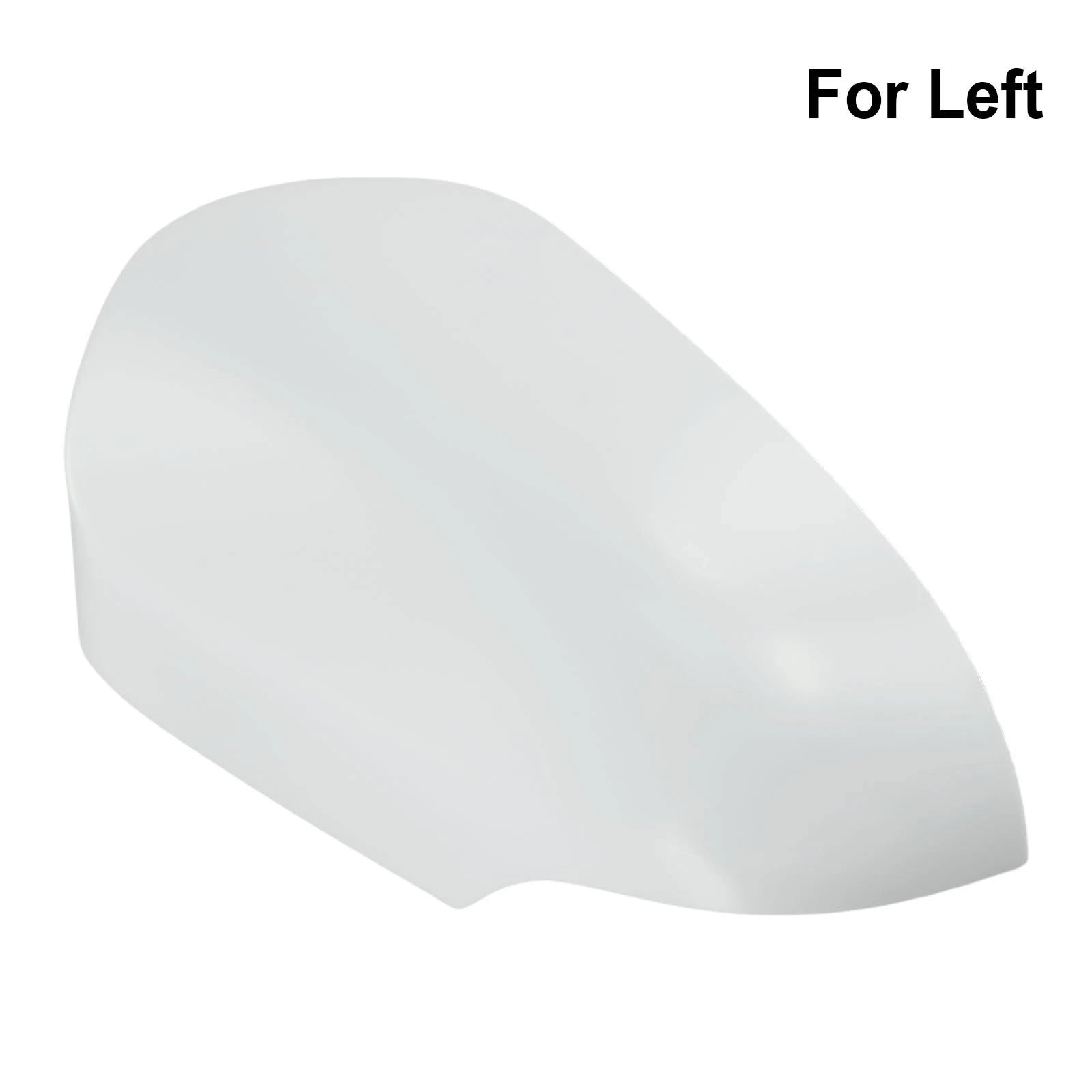 Side Mirror Cover Cap For Toyota Corolla Abs White Driver Left