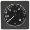 Speedometer Gauge VDO Boat 3 3/4 Inch Black by VDO