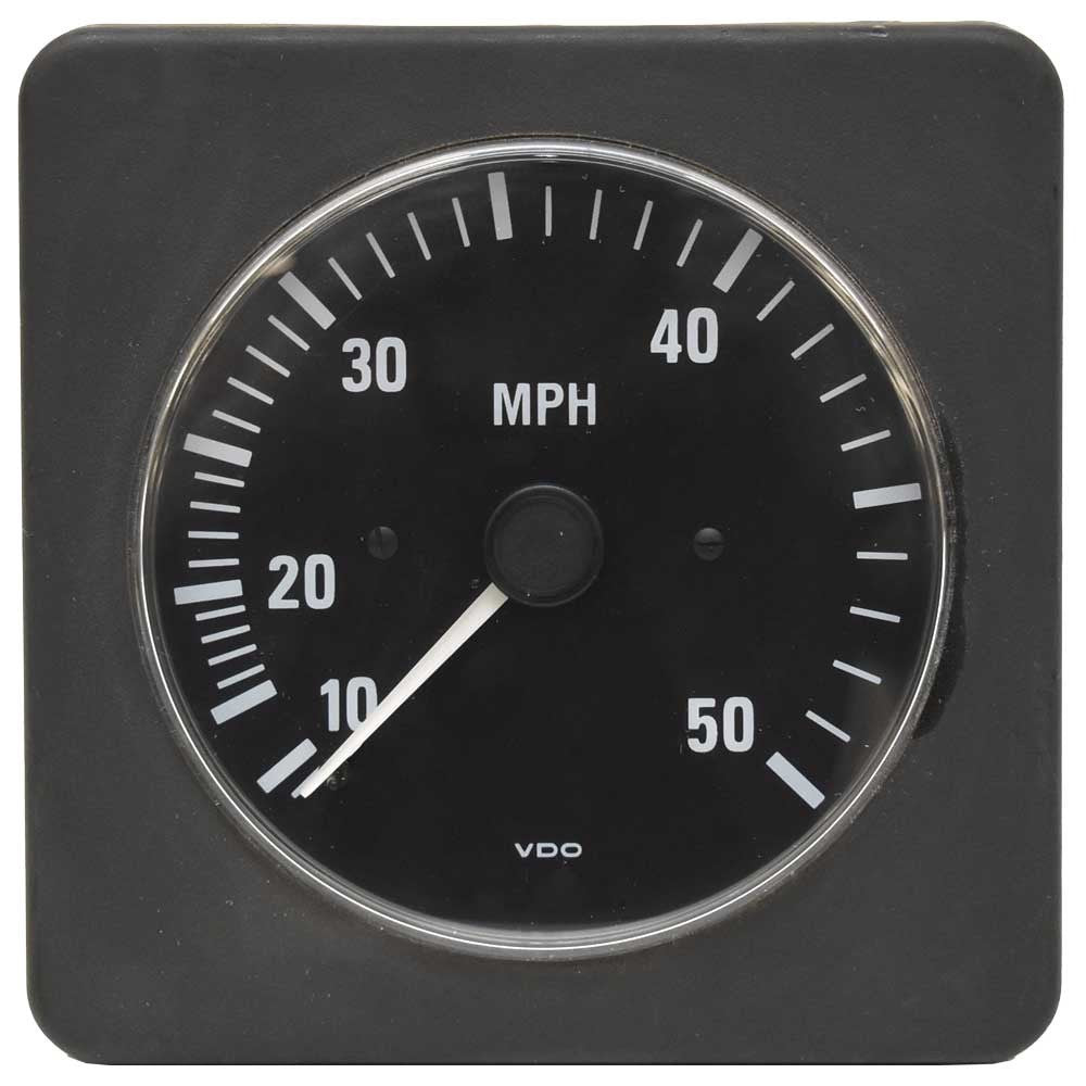 Speedometer Gauge VDO Boat 3 3/4 Inch Black by VDO
