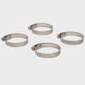 Trident Boat Fuel Hose Clamp 1 1/2 - 2 1/2 Inch Stainless by Trident