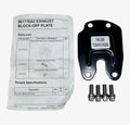 Mercury Marine 861776a2, Exhaust Block - Off Plate | Hook & Hull Co