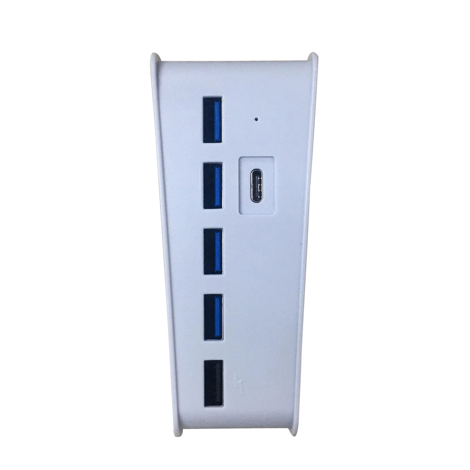 White 6-port Extend Usb Hub Adapter Splitter For Sony Ps5 Ps4 Pro