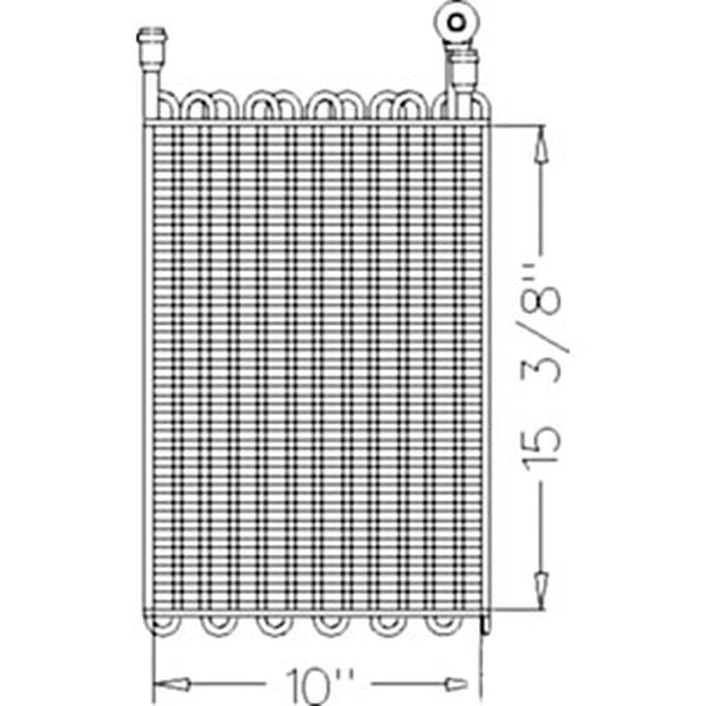 Re57574 Evaporator Fits John Deere 9100 9200 9300 9300t 9400 9400t