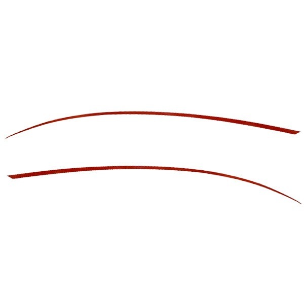 Tracker Boat Decal Red 121 1/2 x 2 Inch by Tracker