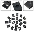 20pcs Metal U-type Clips For Car Truck Van Suv Bumper Fender Trim