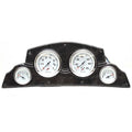 Lund Boat Gauge Dash Panel Gray Woodgrain W / Mercury Gauges by Lund