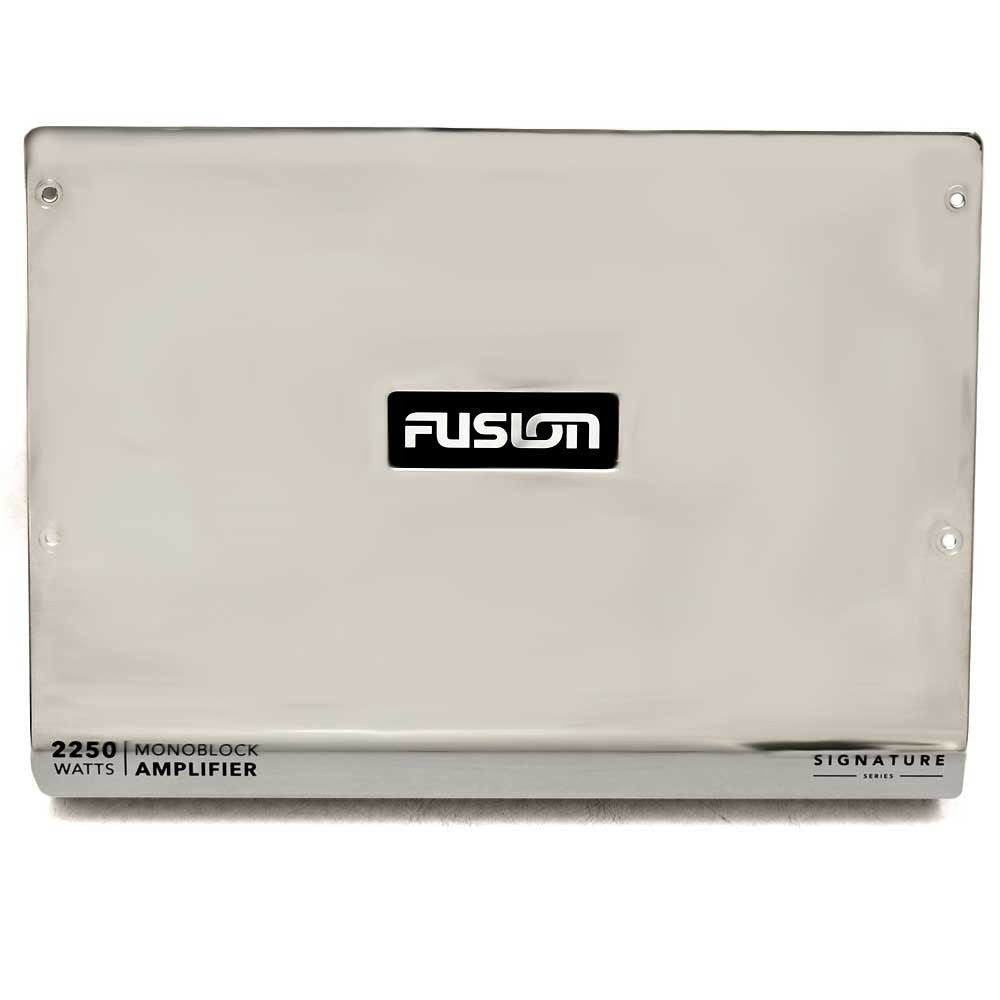 Fusion Boat Amp Cover Stainless 9 3/4 x 7 Inch by Fusion