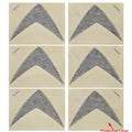 Chaparral Boat Vent Decal Stickers 14.00346 | SSI Black (Set Of 6) by Chaparral