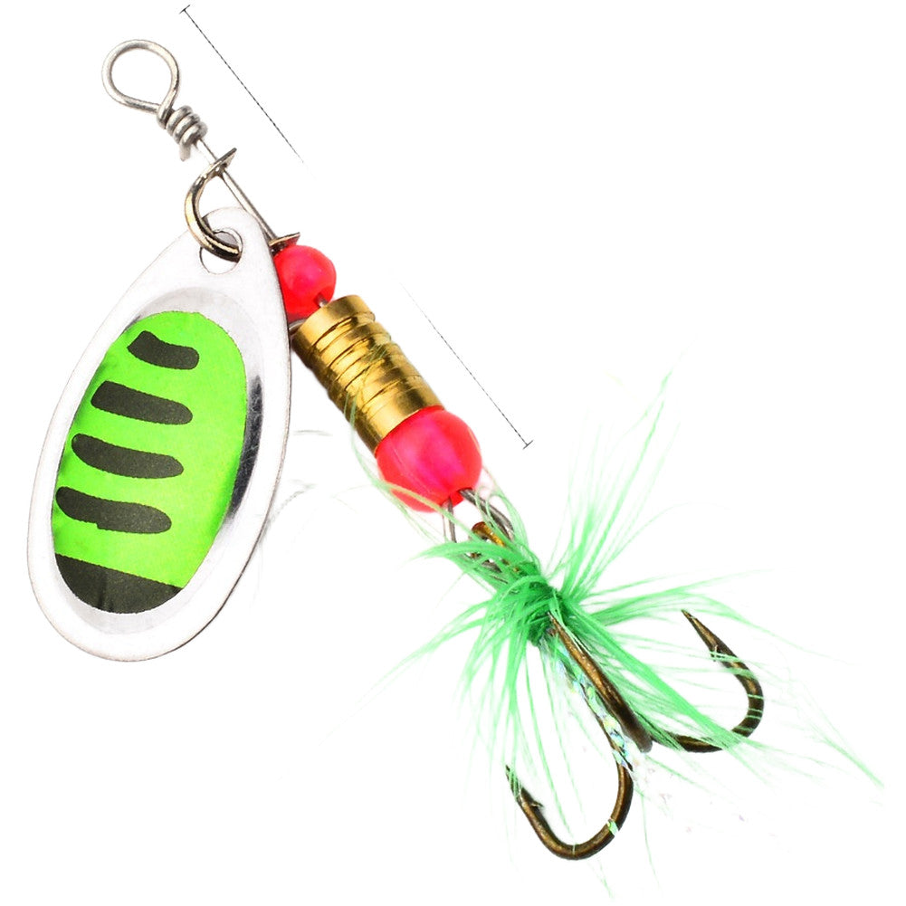 Weighted Metal Bait Spinner Fishing Lure