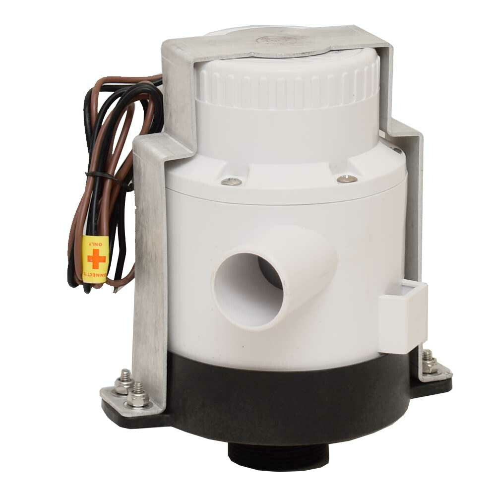 Boat Submersible Bilge Pump 3700GPH-01 | 12VDC 3700 GPH White / BlackO
