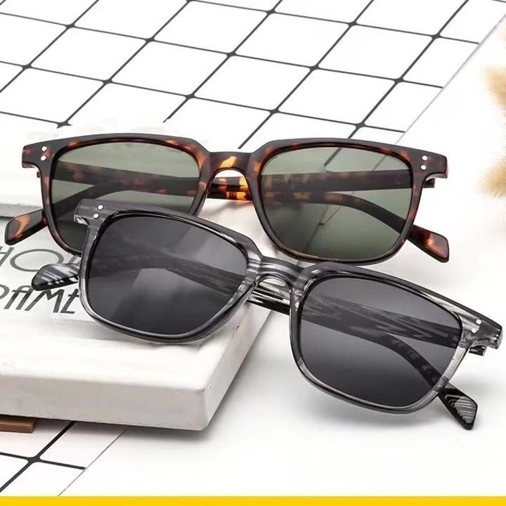 Korean Style Small Square Sunglasses by Unknown