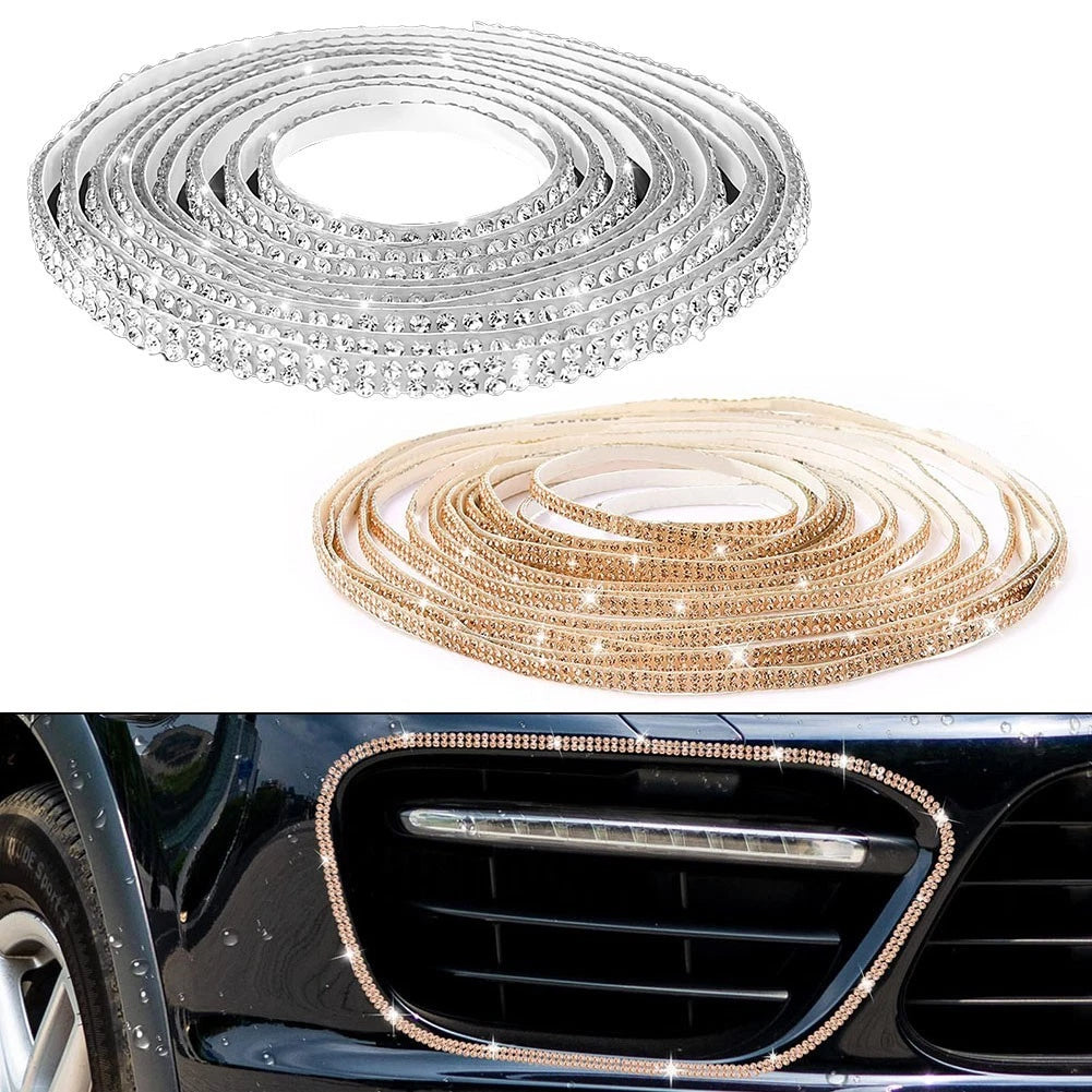 Sophisticated Rhinestone Trim Tape For Upscale Car For Interior