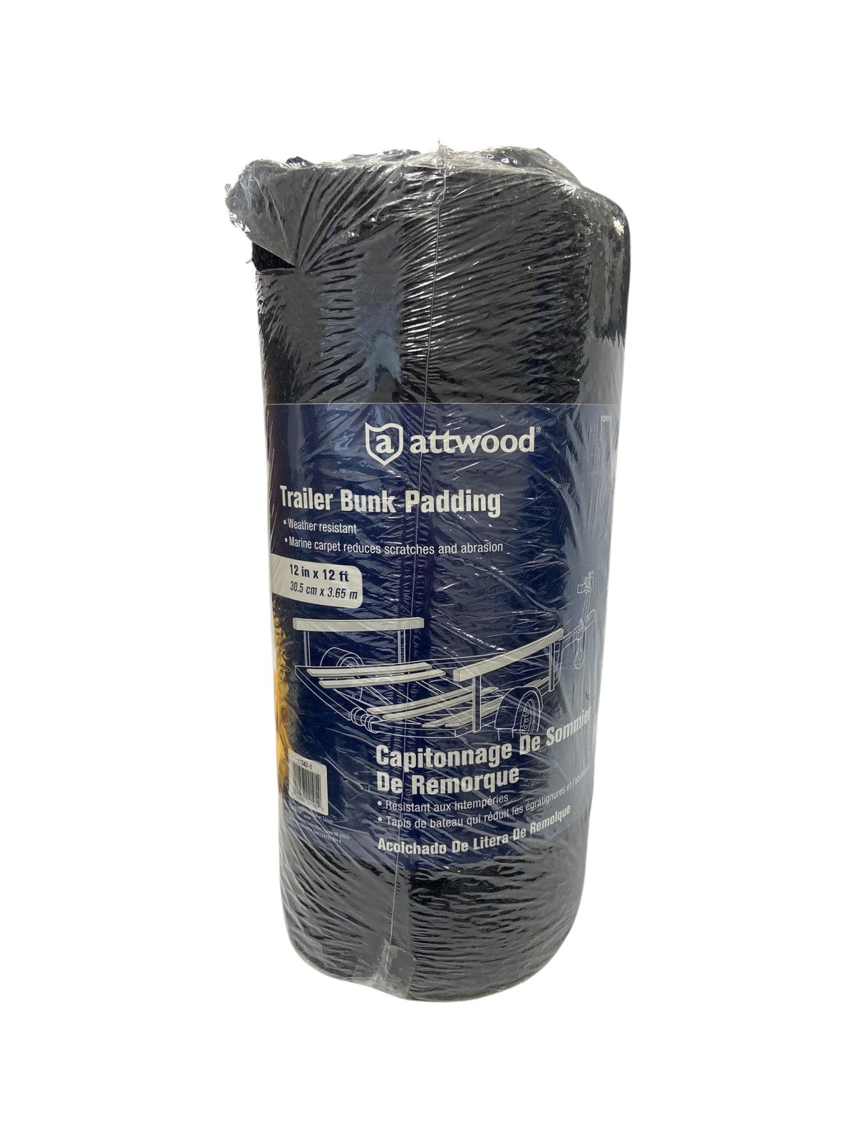Attwood 11247-1, Trailer Bunk Padding 12x12" | New | Hook & Hull Co