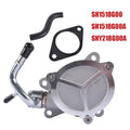 Vacuum Pump Kit Silver Metal For Mazda 3 2013-2018 6 2012-2021 For