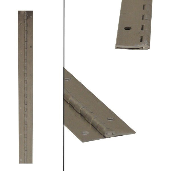 Tracker Boat Piano Hinge 11 x 1 Inch Aluminum by Tracker