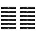 (12) Lawn Mower Blades Fits John Deere X500 X520 X534 X540 X570