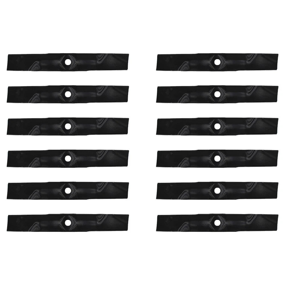 (12) Lawn Mower Blades Fits John Deere X500 X520 X534 X540 X570