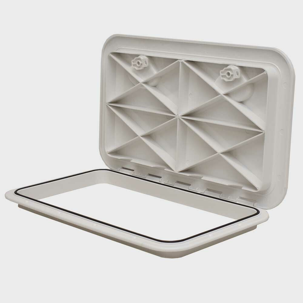 SeaFlo Boat Access Hatch 353-606-01 | 23.85 x 13.9 Inch White ABS by SeaFlo
