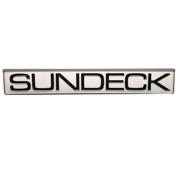 Sea Ray Boat Emblem Sundeck Chrome Plated by Sea Ray