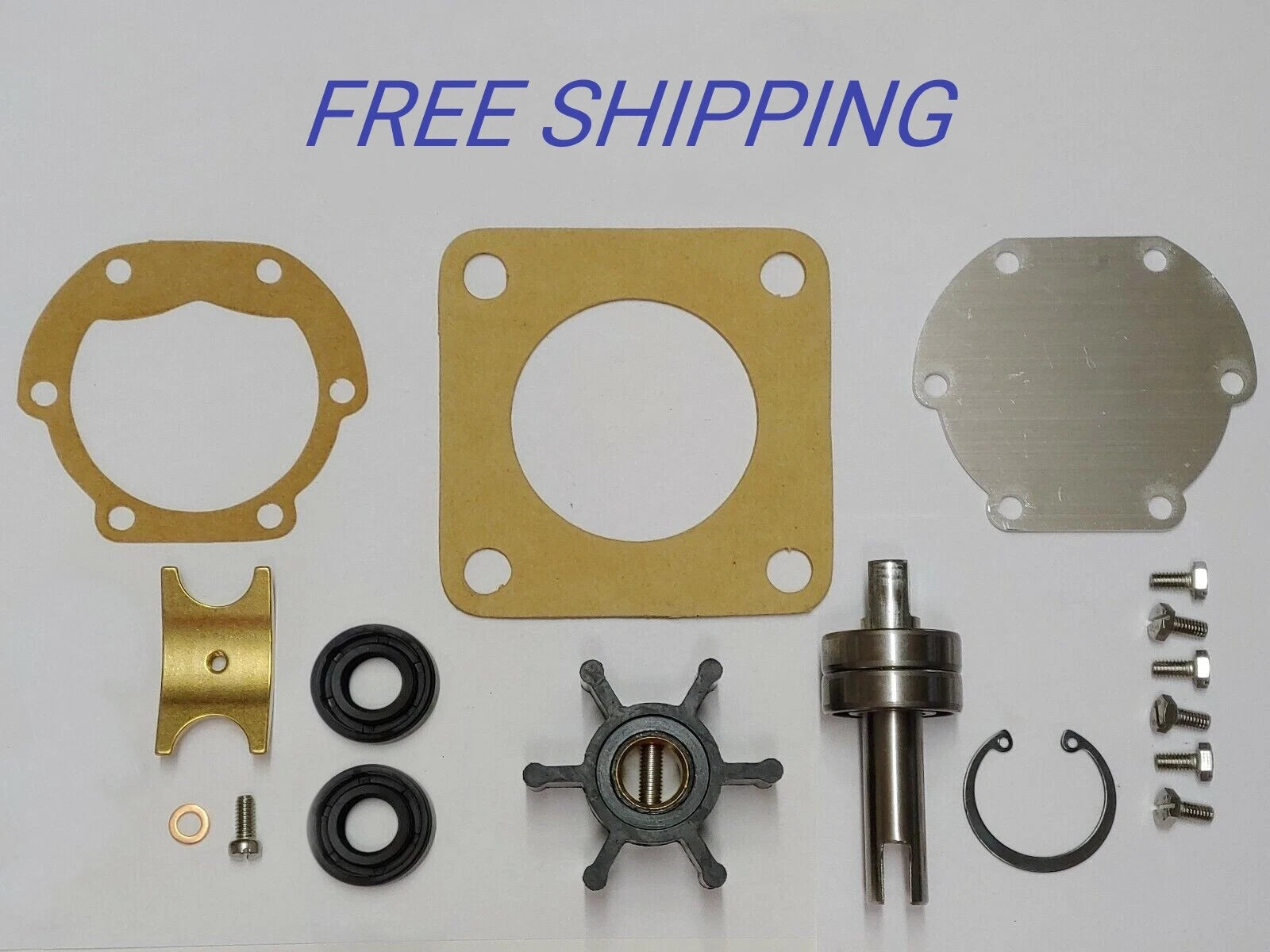 Rebuild Kit For Westerbeke Marine Diesel Generator Raw Sea Water Pump