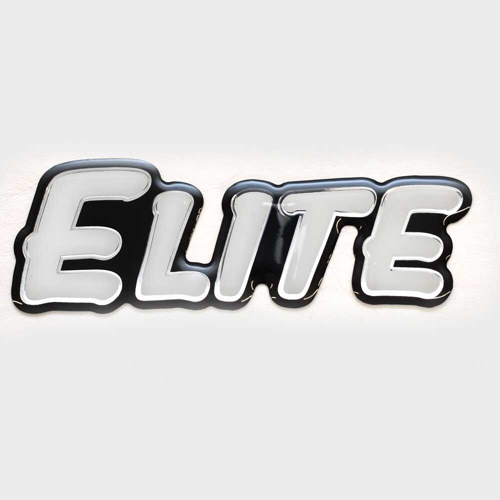 Triton Boat Raised Elite Decal 4 1/8 x 1 3/8 Inch by Triton