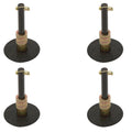 Qty 4: Heavy Duty Snow Plow Shoe Assembly Fits Boss Replaces Msco1570
